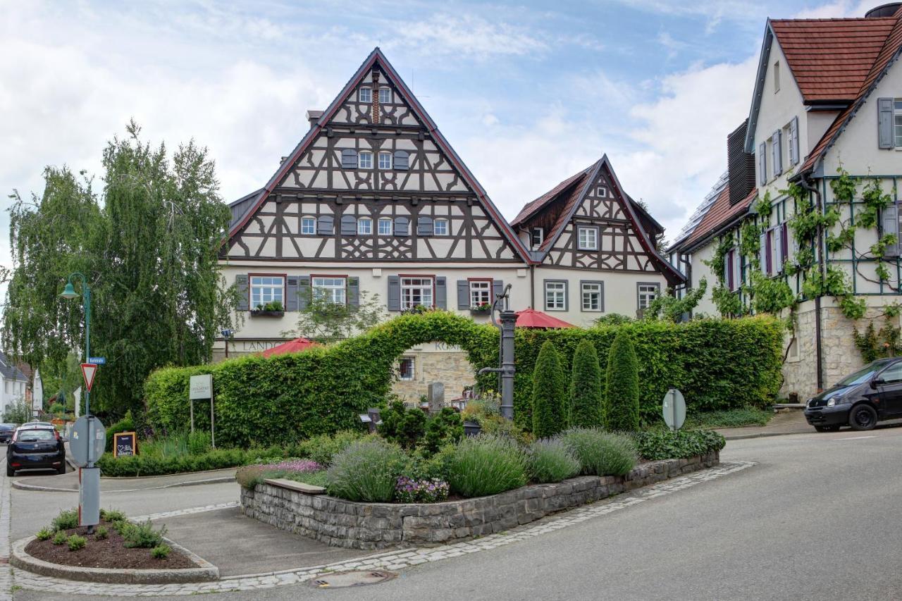 Landgasthof am Königsweg Ohmden Exterior foto