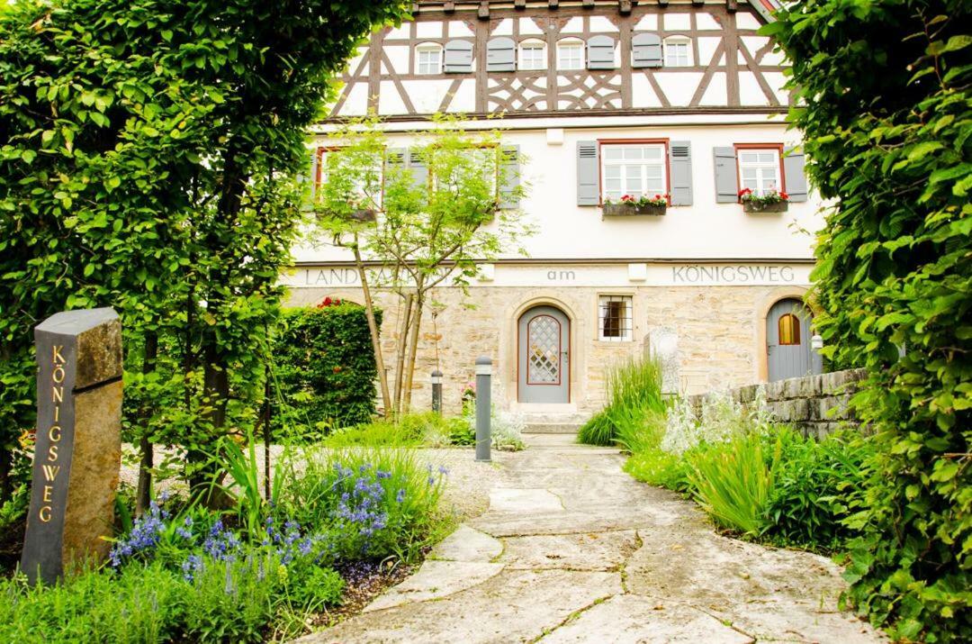 Landgasthof am Königsweg Ohmden Exterior foto